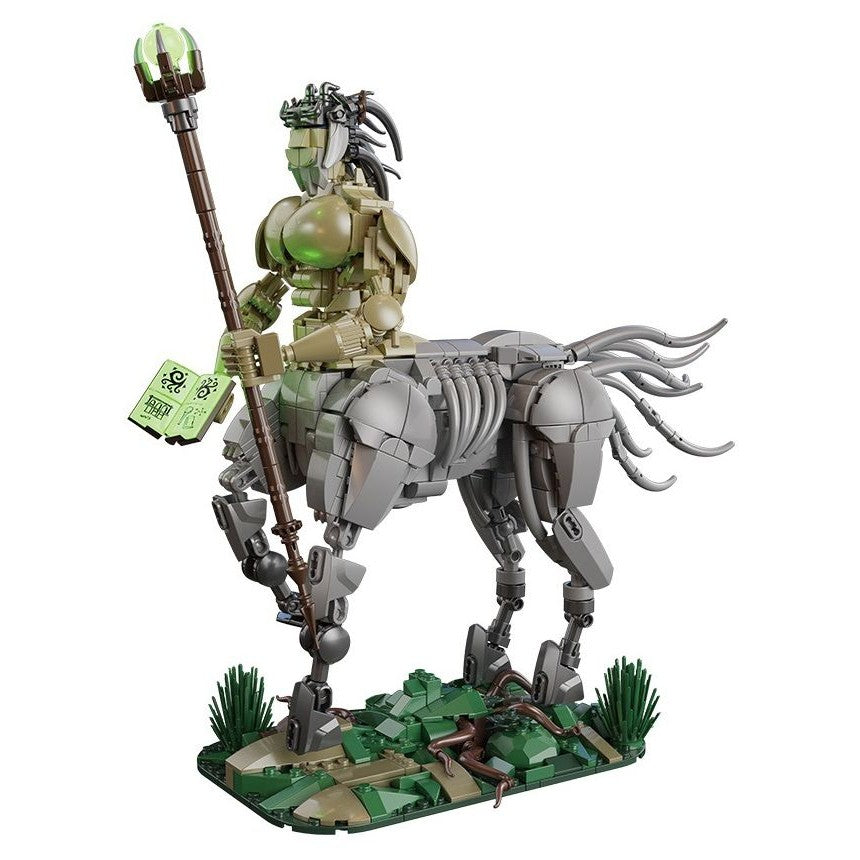 Magical Centaurs – DK 7060 building set – assembled centaur with staff