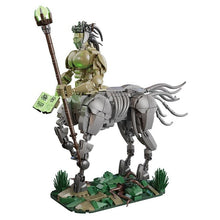 Magical Centaurs – DK 7060 building set – assembled centaur with staff