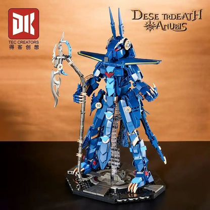 Desert Death Anubis Mech – DK 7061 building set – close-up of the assembled model