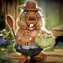 Head Chef Groundhog – DK 7073 building set – assembled model in a forest setting