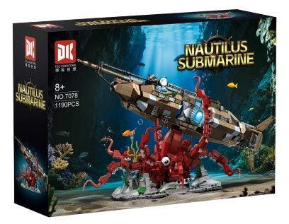 Nautilus Submarine – DK 7078 building set – retail box