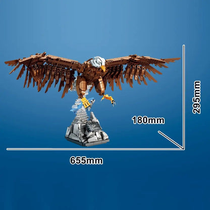 Bald Eagle – DK 7079 building set – dimension drawing