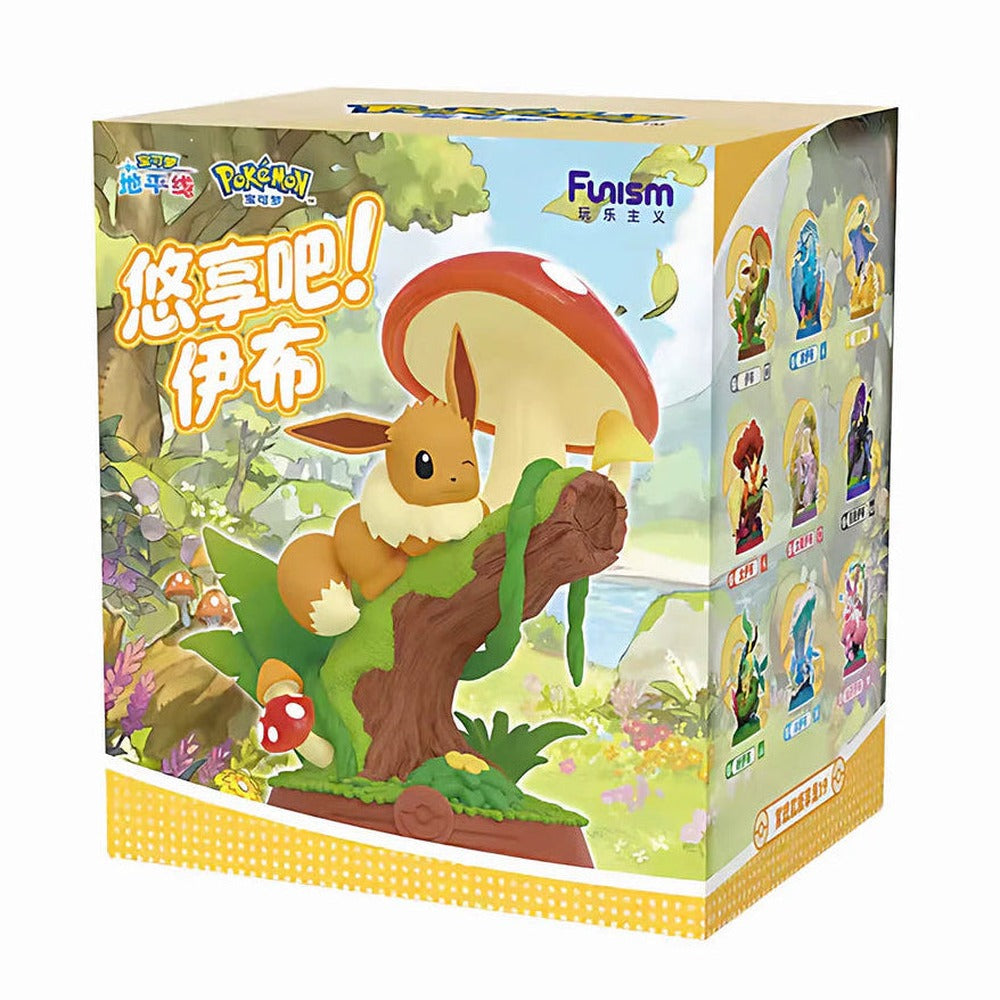 Funism Pokémon Enjoy! Eevee Series blind box in Chinese-language packaging (悠享吧！伊布)