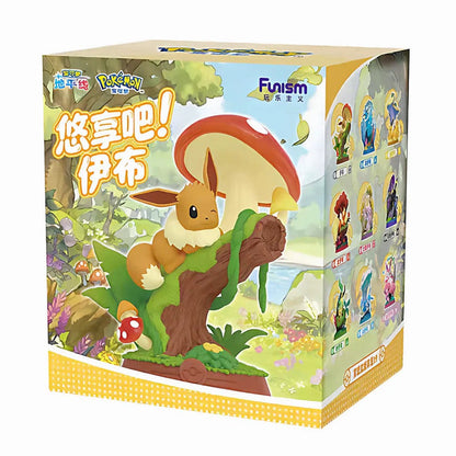 Funism Pokémon Enjoy! Eevee Series blind box in Chinese-language packaging (悠享吧！伊布)