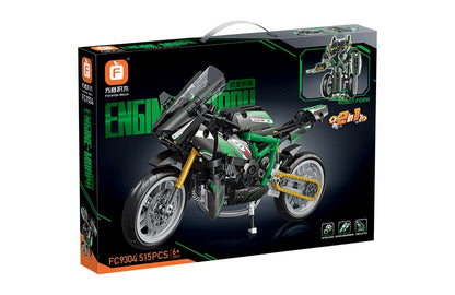 Forange FC9304 Green Sport Motorcycle 2-in-1 – box