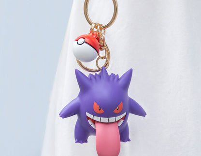 Gengar – Funism Funism Pokémon keychain – hanging from a bag