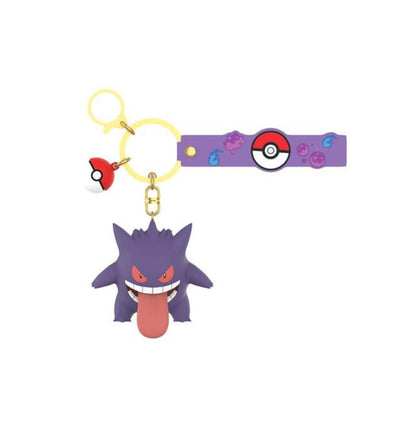 Funism Pokémon Gengar Tongue keychain – full keychain with strap