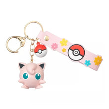 Jigglypuff – Funism Funism Pokémon keychain – with Poké Ball charm and strap