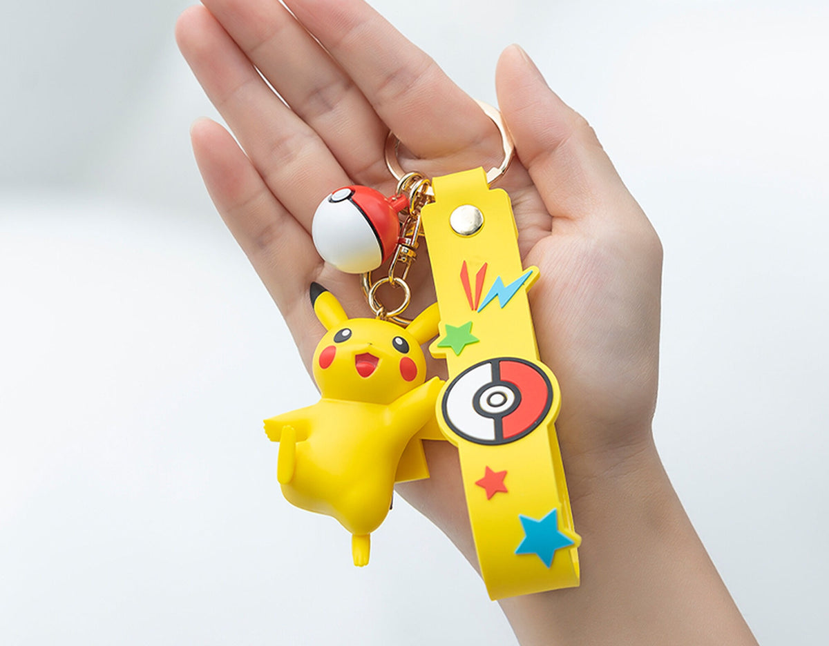 Pikachu – Funism Funism Pokémon keychain – held in hand