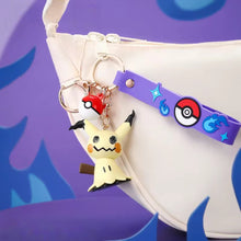 Mimikyu – Funism Funism Pokémon keychain – hanging from a bag