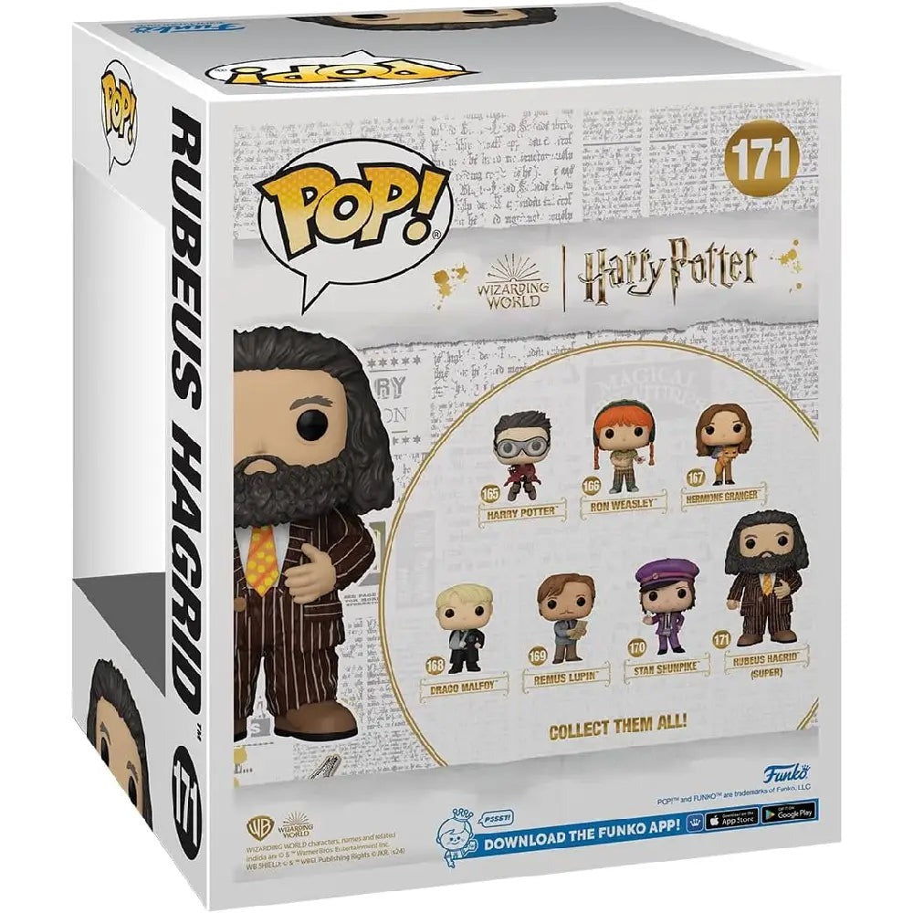 Funko Pop! Super Harry Potter Rubeus Hagrid #171 – box side
