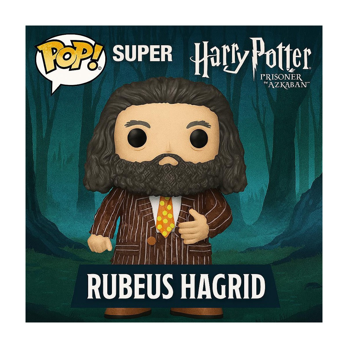 Funko Pop! Super Harry Potter Rubeus Hagrid #171 – promo art