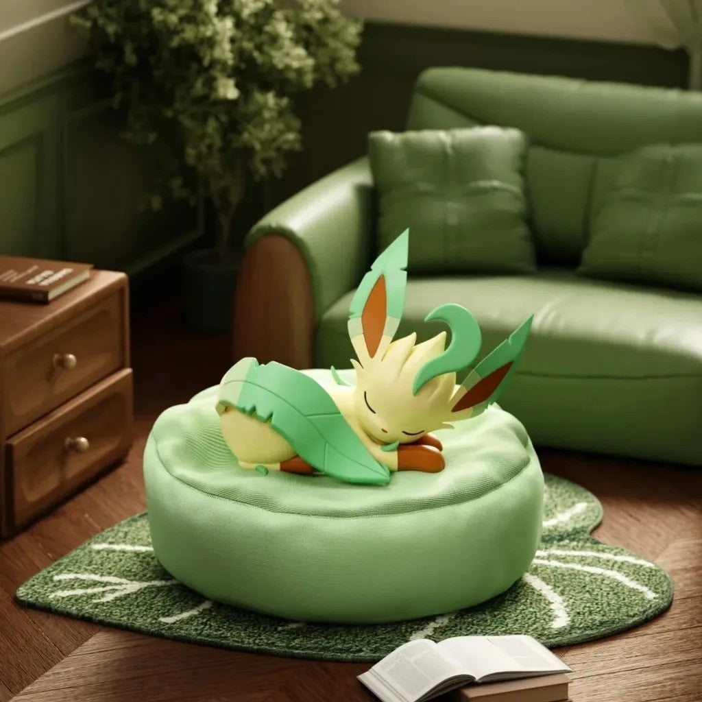 Pokémon Sleeping Eeveelutions – Holly Box – Leafeon
