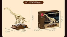 Brachiosaurus Skeleton – JIESTAR 57040 building set – assembled size and the retail box