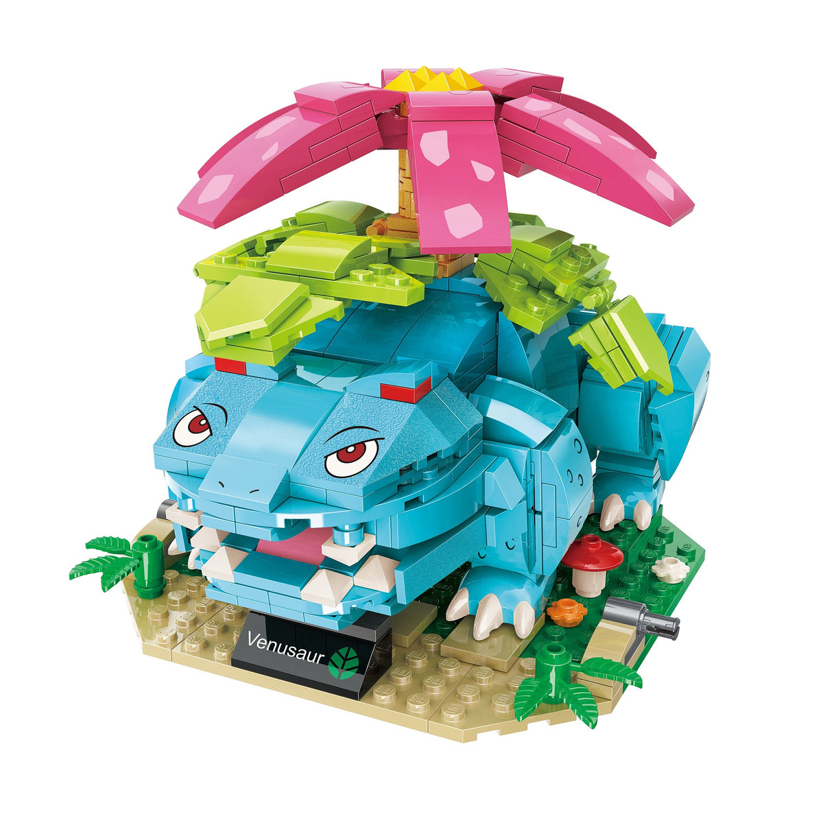 Venusaur – Keeppley B0107 Pokémon building set – assembled model