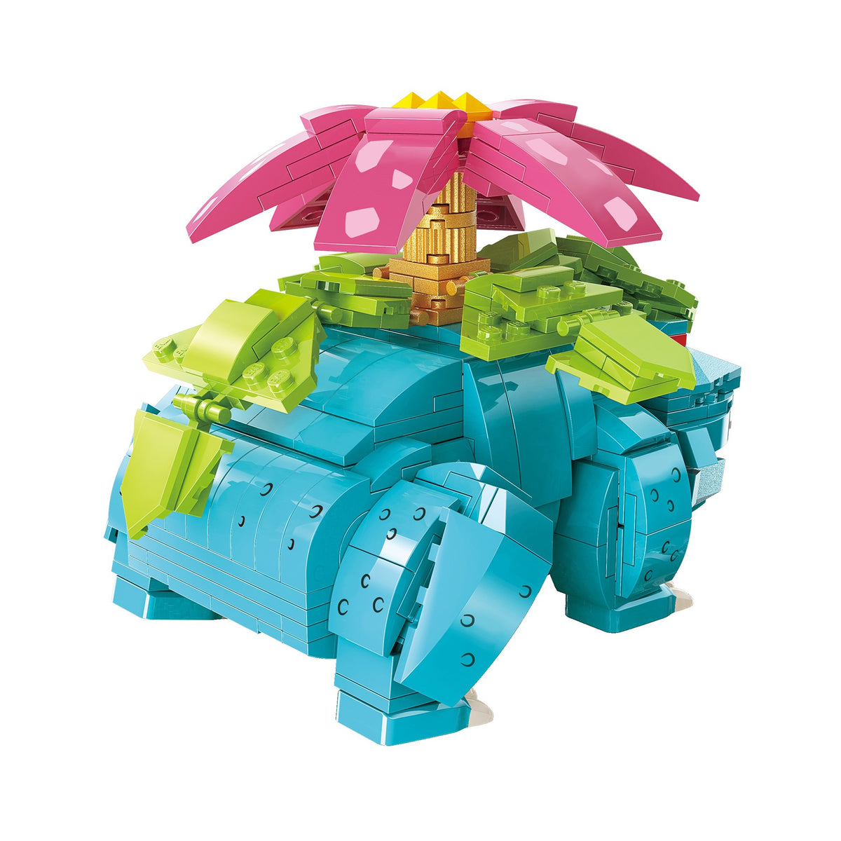 Venusaur – Keeppley B0107 Pokémon building set – side view