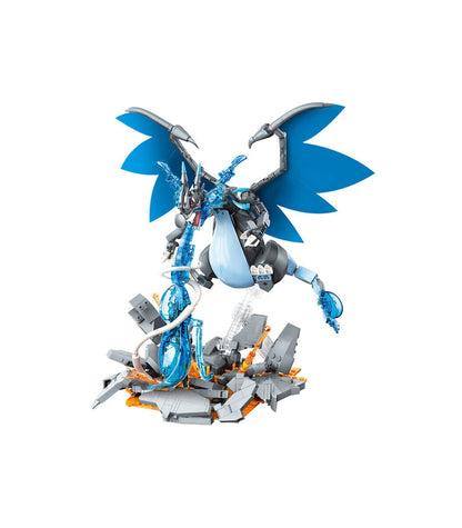 Keeppley K20216 – Super Charizard X Building Block Set |400+ pcs | Pokémon Theme