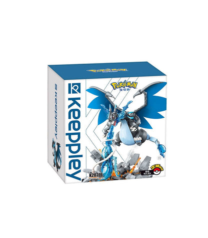 Keeppley K20216 – Super Charizard X Building Block Set |400+ pcs | Pokémon Theme