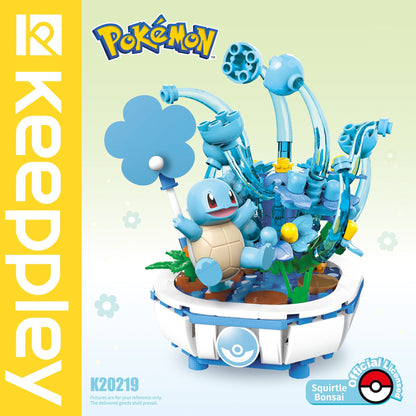 Squirtle – Keeppley K20219 Pokémon building set – box artwork