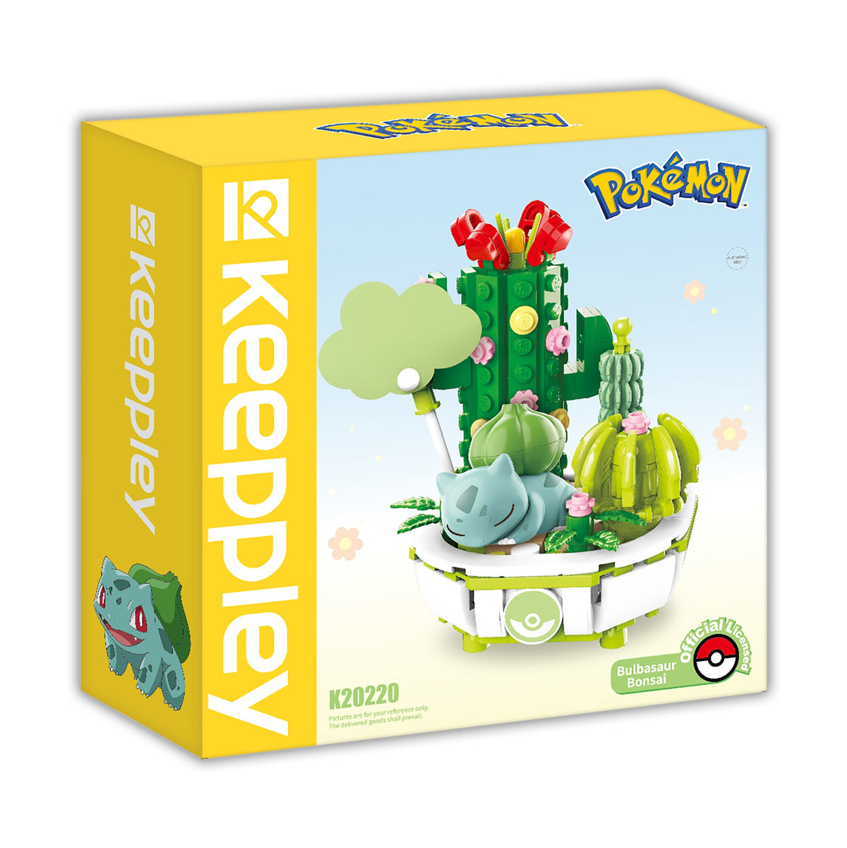 Bulbasaur – Keeppley K20220 Pokémon building set – retail box