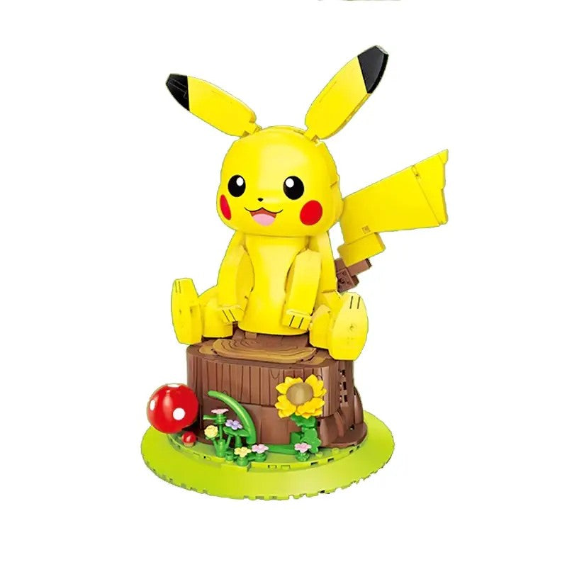 Pikachu – Keeppley K20236 Pokémon building set – front view