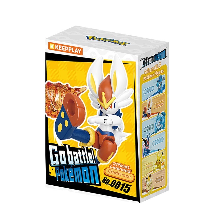 Cinderace – Keeppley Go Battle! Pokémon – box (Asian edition)