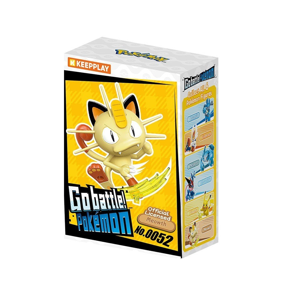 Meowth – Keeppley Go Battle! Pokémon – box (Asian edition)