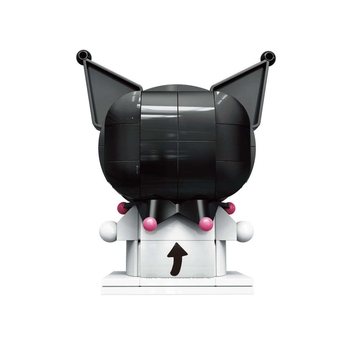 Kuromi – Keeppley K20811 Sanrio building set – back view