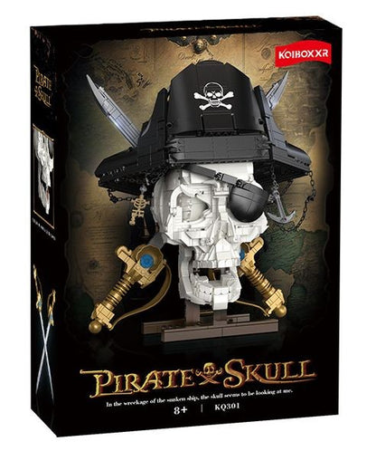 Pirate Skull – Kqiboxxr KQ301 building set – retail box