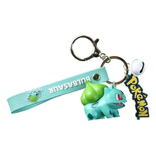 Bulbasaur – Langbowang Pokémon keychain with bell – front view