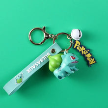 Bulbasaur – Langbowang Pokémon keychain with bell – with strap and bell