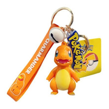 Charmander – Langbowang Pokémon keychain with bell – front view