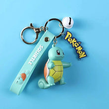 Squirtle – Langbowang Pokémon keychain with bell – with strap and bell