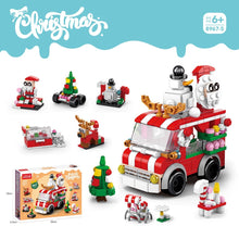 Christmas Food Truck – LELE BROTHER 8967-5 building set – main model, small builds and box