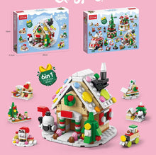 Gingerbread House – LELE BROTHER 8967-7 building set – two boxes and the combined builds