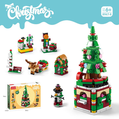 Christmas Music Box – LELE BROTHER 8967-8 building set – main model, small builds and box