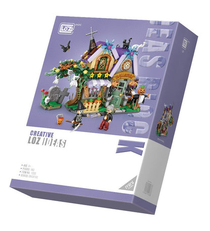 Halloween House – LOZ 1233 mini block set – retail box