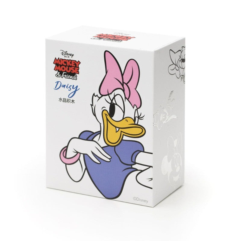 Daisy Duck – MGL Toys Disney crystal building block figure – front of the retail box