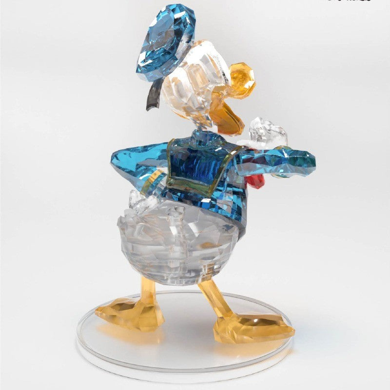 Donald Duck – MGL Toys Disney crystal building block figure – assembled figure from another angle