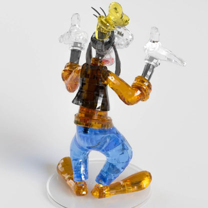 Goofy – MGL Toys Disney crystal building block figure – assembled figure from another angle