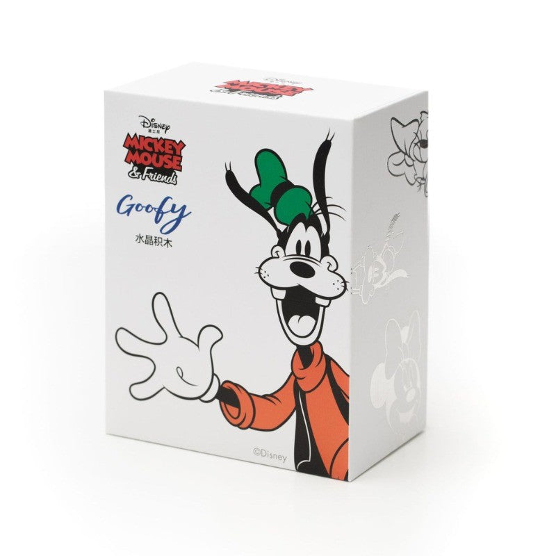 Goofy – MGL Toys Disney crystal building block figure – front of the retail box