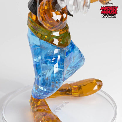 Goofy – MGL Toys Disney crystal building block figure – close-up of the crystal-look bricks