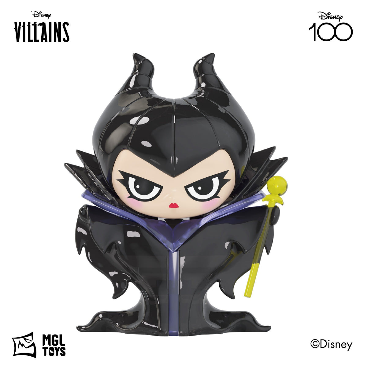 Maleficent figure from the MGL Toys Disney 100 Villains blind box series