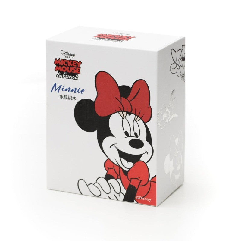 Minnie Mouse – MGL Toys Disney crystal building block figure – front of the retail box
