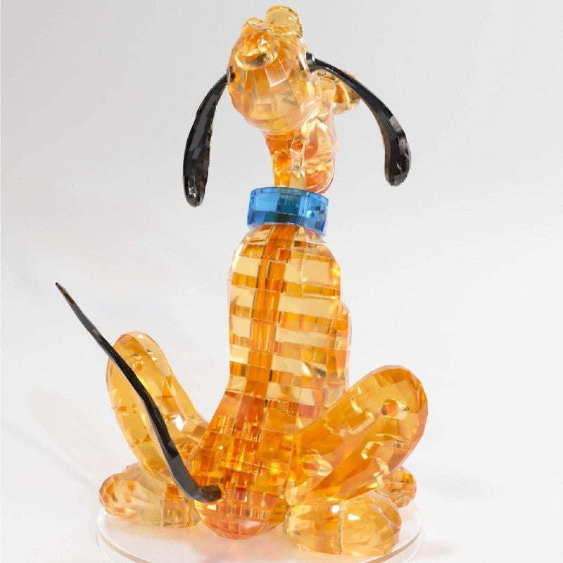 Pluto – MGL Toys Disney crystal building block figure – assembled figure from another angle