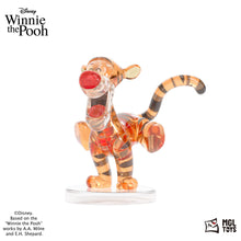 Tigger – MGL Toys Disney crystal building block figure – assembled Tigger on a clear round display base