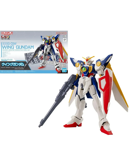 Bandai Entry Grade 1/144 Wing Gundam Model Kit – Mobile Suit Gundam Wing