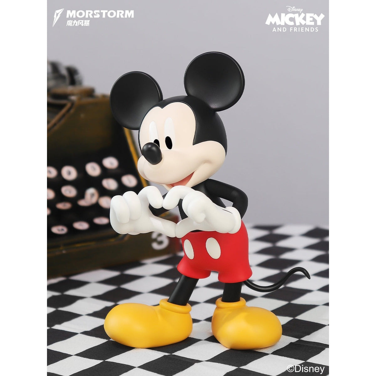 Hand Heart Mickey Mouse – Morstorm Disney100 – three-quarter view