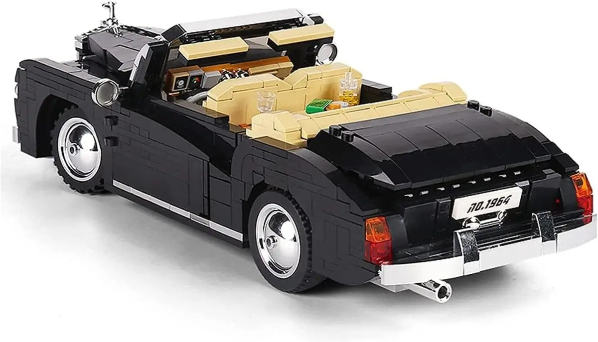 1964 Classic Convertible – Mould King 10006 building set – side view