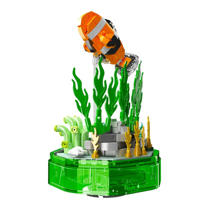 Clownfish Music Box – Mould King 10102 building set – assembled clownfish music box